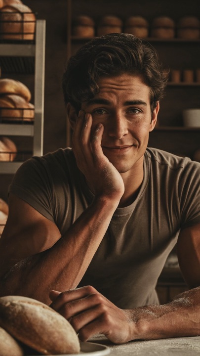 Milo Hart, a neighborhood baker